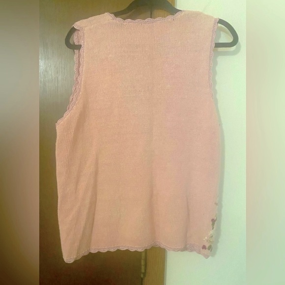 Alyssa Brooke woman’s vintage sweater vest - Picture 2 of 5